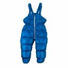 Пуховий костюм (куртка+напівкомбінезон) з хутром ADD синій 80, 92, 98 см.