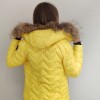 Пухова куртка Blauer з хутром жовта 6 років, 10 років, 12 років