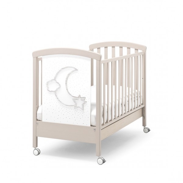 MOON Tortora Sbiancato Erbesi ліжечко для немовлят з підсвічуванням фасаду