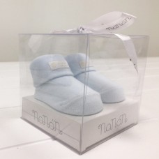 Шкарпетки Nanan блакитні в подарунковій коробочці