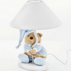 Лампа в дитячу Nanan з ведмедиком PUCCIO в блакитному