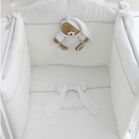 Постільний комплект для немовлят Nanan TATO білий