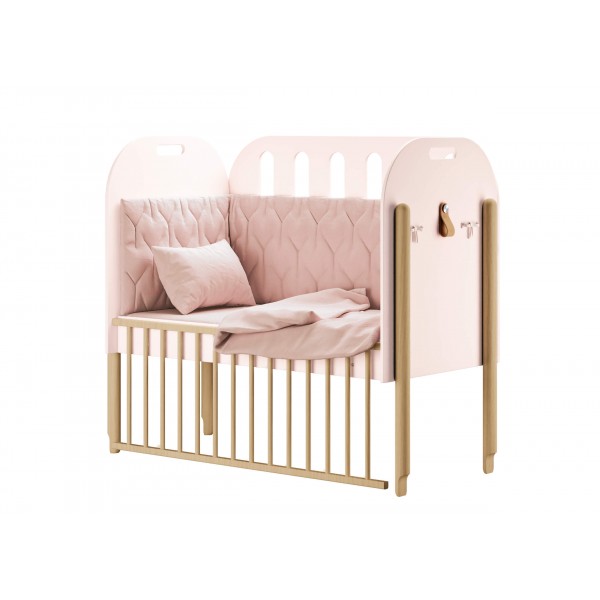 Приставне ліжечко для новонароджених Sleeponnn XXS Meringues + матрац