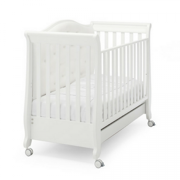 Soft Bottoni Bianco Erbesi ліжечко для немовлят