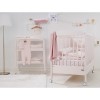 Picci Natural рожеве ліжечко для немовлят