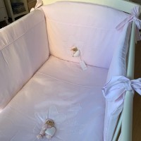 Puccio Star Bed Duvet Set pink