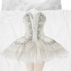 Постільний комплект SNURK Ballerina білий